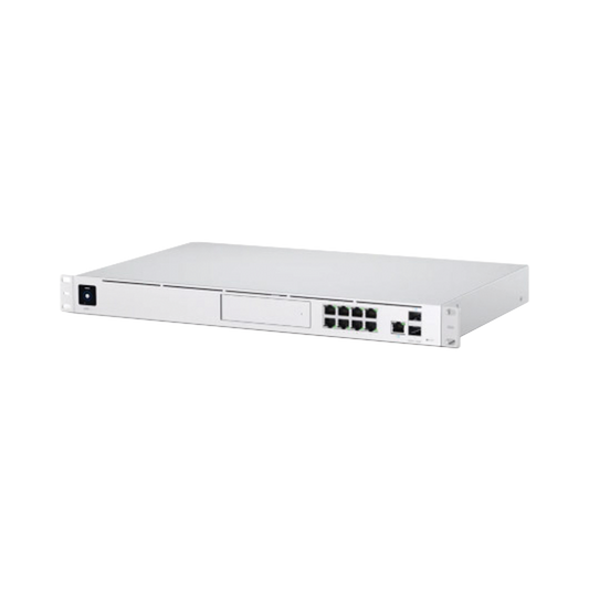 Unifi Dream Machine Pro, Con Un Puerto 10G Sfp+ Wan / 1 Gbe Wan / 8 Puertos 10/100/1000 Mbps Rj-45 Lan, Y Una Bahía De Hdd 3.5", Integra Todos Los Controladores Unifi