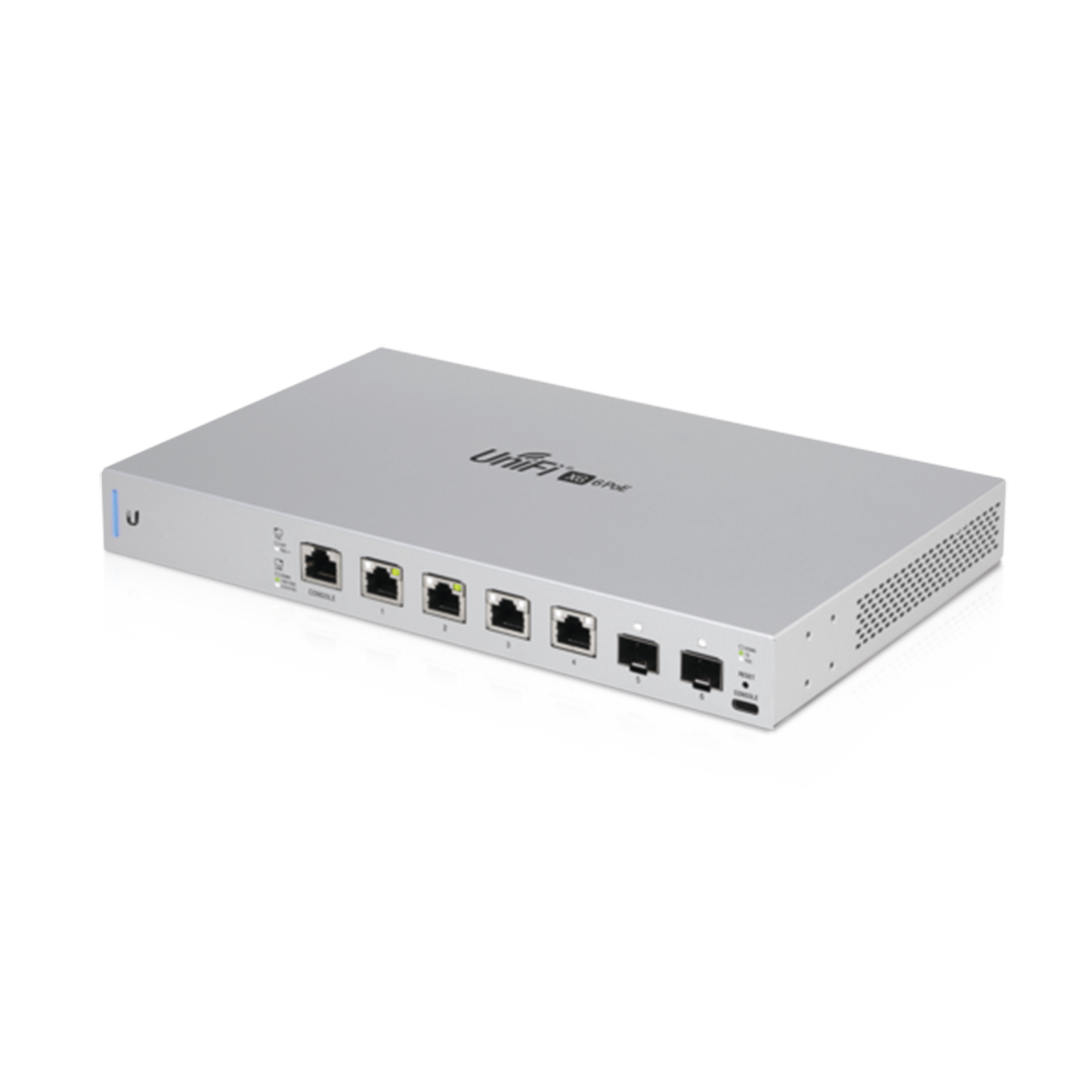 Switch Unifi 7 Puertos (1 X Consola, 4 X Poe++ 802.3Bt Y 2 Sfp+)