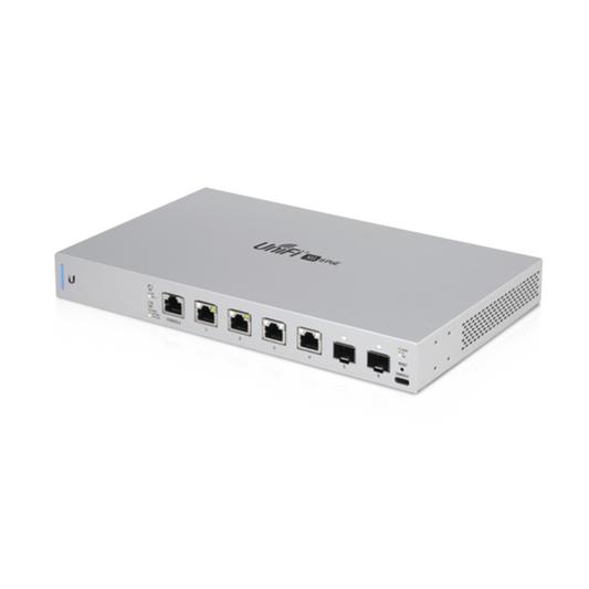 Switch Unifi 7 Puertos (1 X Consola, 4 X Poe++ 802.3Bt Y 2 Sfp+)