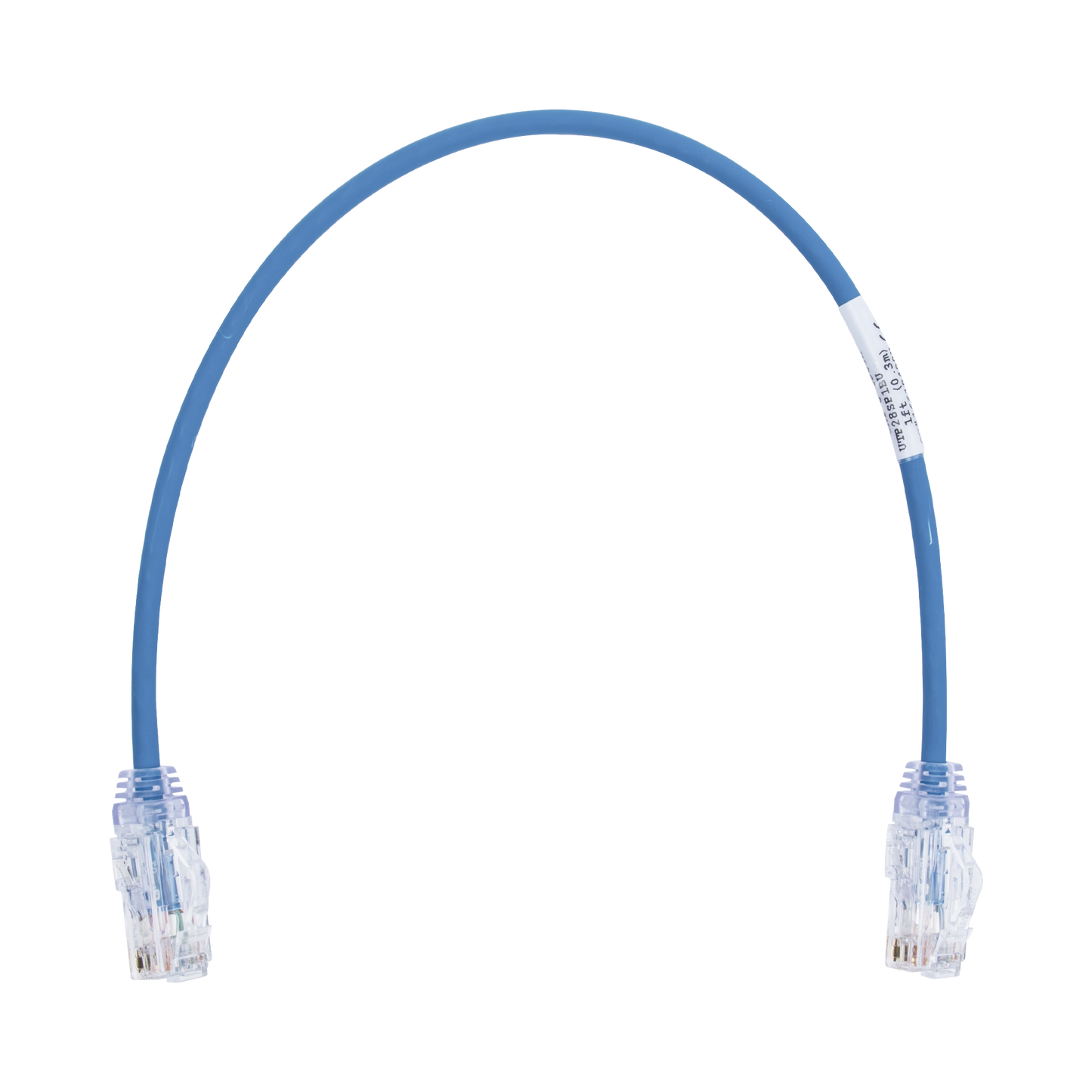 Cable De Parcheo Tx6, Utp Cat6, Diámetro Reducido (28Awg), Color Azul, 1Ft