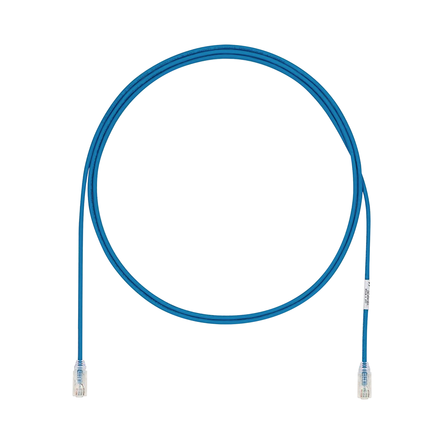 Cable De Parcheo Utp Cat6A, Cm/Lszh, Diámetro Reducido (28Awg), Color Azul, 10Ft