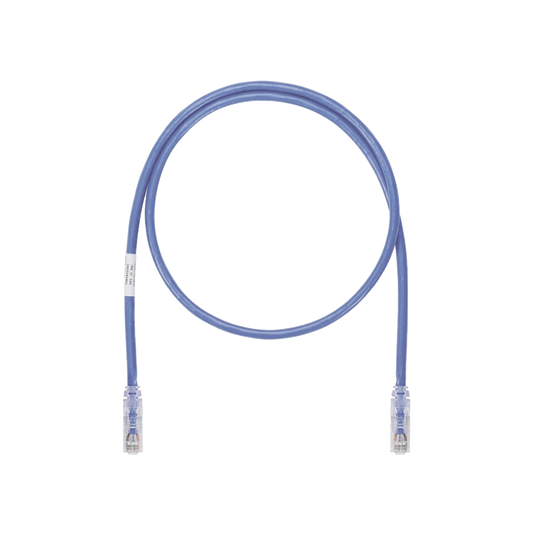 Cable De Parcheo Utp, Cat6A, 24 Awg, Cm, Color Azul, 50Ft