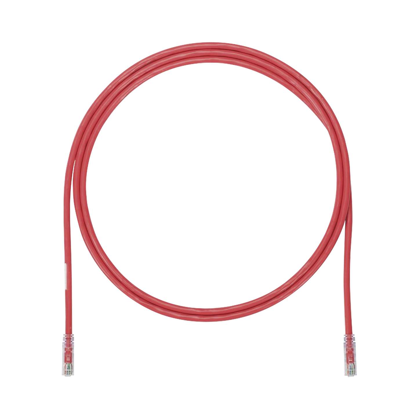 Cable De Parcheo Utp, Cat6A, 24 Awg, Cm, Color Rojo, 5Ft