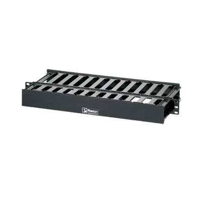 Organizador De Cables Horizontal Patchlink, Doble (Frontal Y Posterior), Para Rack De 19In, 1Ur