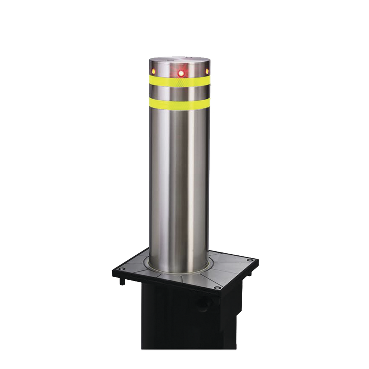 Pilona O Bolardo Neumático / 100% Acero Inoxidable / Alta Velocidad / 275Mm Diámetro / Acabado De Lujo