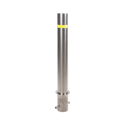 Bolardo Fijo De Acero Inoxidable De 900 Mm De Altura / Ideal Para Aplicaciones Delimitaciones De Automóviles