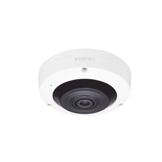 Fisheye Ip Interior 6 Megapixel / Wdr 120Db / Ir 15M / Ptz Digital 8X / Video Analíticos Avanzados / Entrada Y Salida De Audio Y Alarma