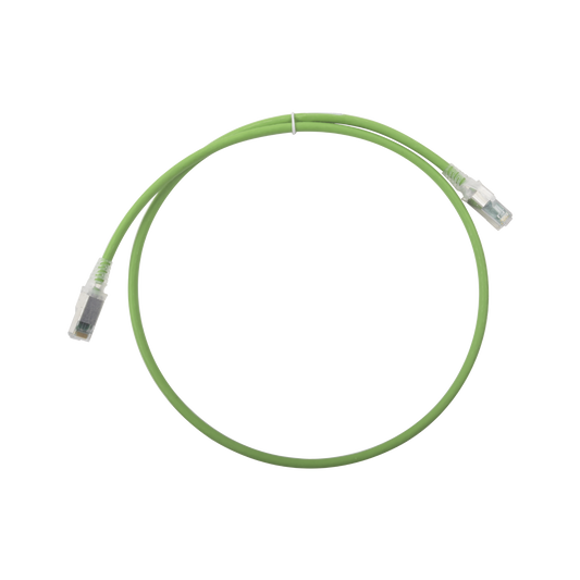Patch Cord Z-Max Cat6A S/Ftp, Cm/Ls0H, 3Ft, Color Verde, Versión Bulk (Sin Empaque Individual)