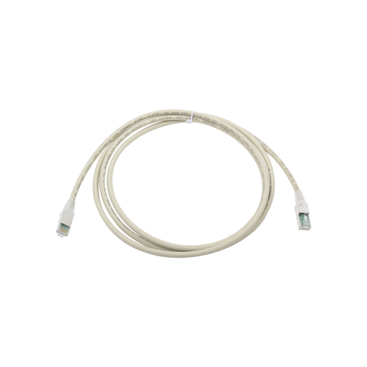 Patch Cord Z-Max Cat6A S/Ftp, Cm/Ls0H, 7Ft, Color Gris, Versión Bulk (Sin Empaque Individual)