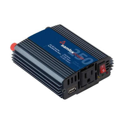 Inversor De Corriente (Cd-Ca) Potencia Nominal 250 W, Ent:12Vcd, Sal: 115Vca 60 Hz