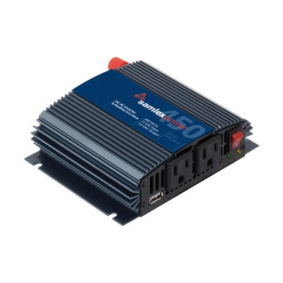 Inversor De Corriente (Cd-Ca). Potencia Nominal 450 W, Ent:12Vcd, Sal: 115Vca 60 Hz
